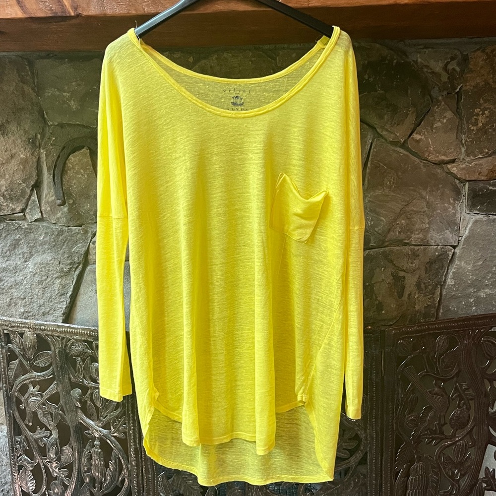 Velvet for Calypso St. Barth Yellow Top